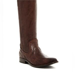 Frye Melissa Leather Scrunch Boot 6